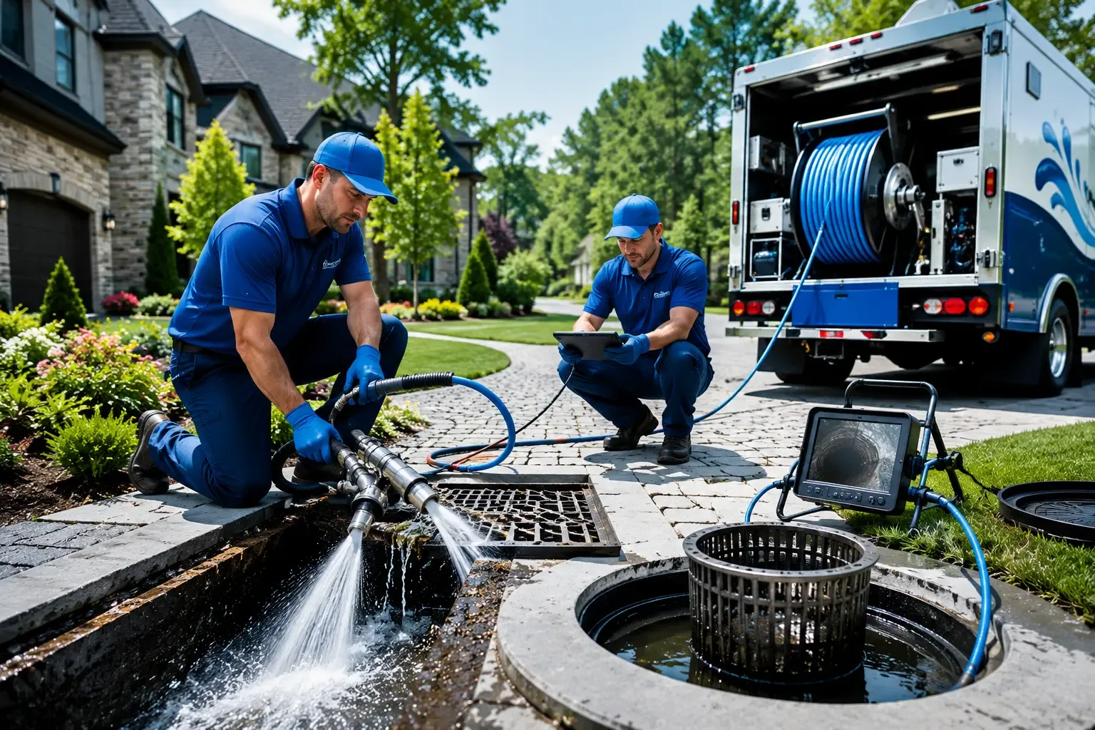 Local outdoor drain cleaning professionals in Gibson, LA
