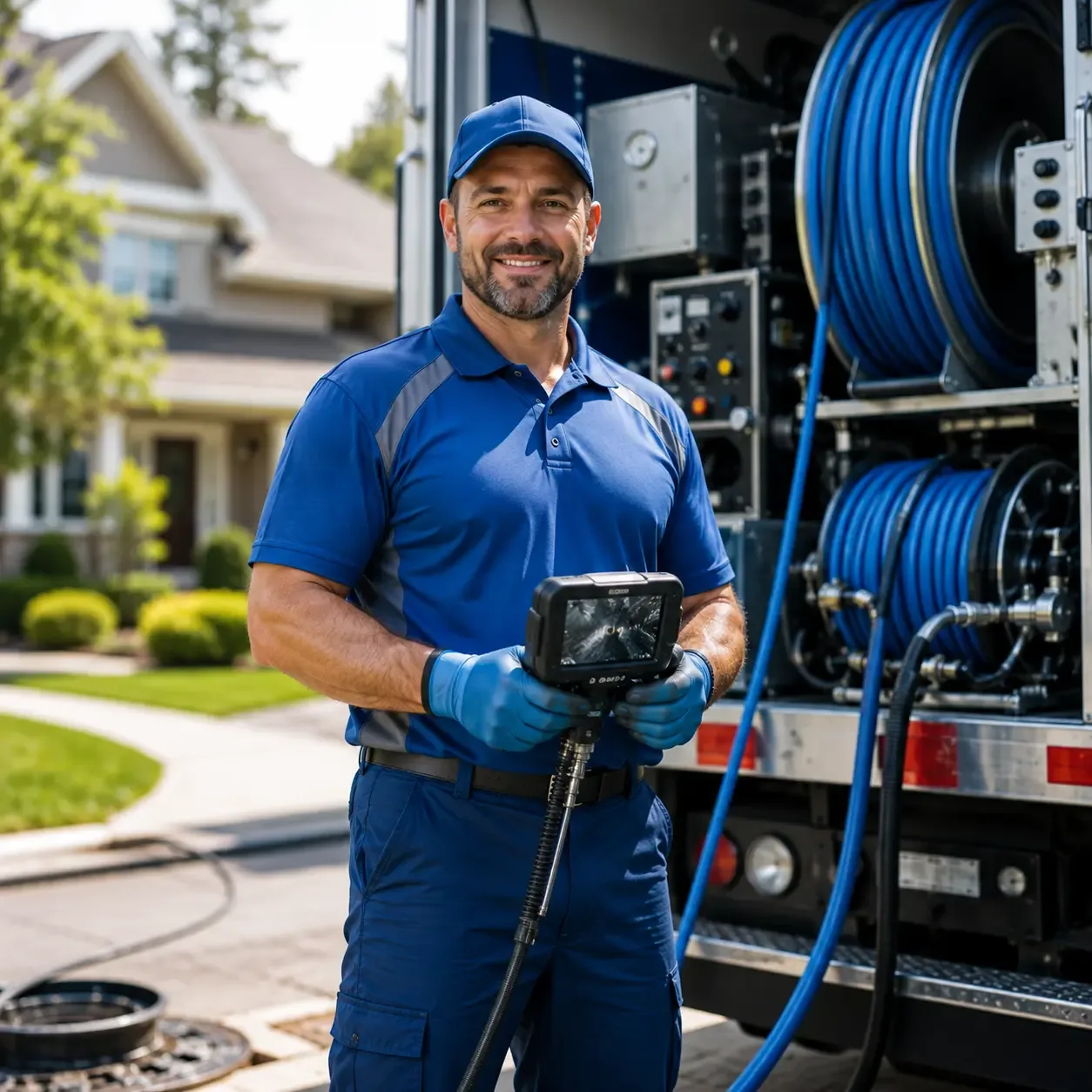 Local outdoor drain cleaning specialists in Gibson, LA